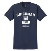 “Property of Music Dept.” Navy Crew Neck T-Shirt