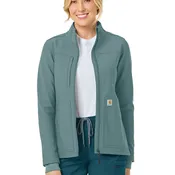 Carhartt Rugged Flex Women's Bonded Fleece Jacket, Summer Blue, S