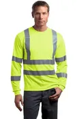 CornerStone® – ANSI 107 Class 3 Long Sleeve Snag-Resistant Reflective T-Shirt. CS409