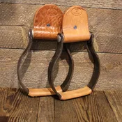 1" Iron Flat Bottom Stirrups