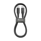 CD-U5210CC USB-C to USB-C Cable | 1m Silicone Car CarPlay & Android Auto Cord