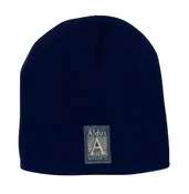 Dark Blue No Cuff Beanie