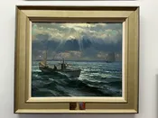 David Tutwiler Original ~ “Drama of the Morning Light” — Little Giant Comics & Collectibles
