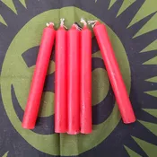 4” Red candle