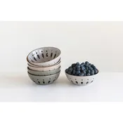 5" Round Berry Bowl 3 Colors