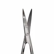 Angled Scissors - Blunt Tip - 4”