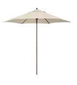 Antique White Patio Umbrellas — El Fieston Party Rentals
