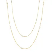 3-Diamond By the Yard Necklace