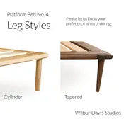 No. 4 Bed Leg Set