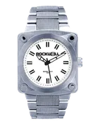 747 (Silver/White) Watch