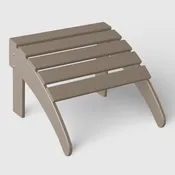 All-Weather Outdoor Adirondack Chair Folding Foot Rest/Ottoman