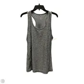 Athletic Tank Top By Head In Grey, Size: L