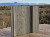 Board & Batten EverLog Siding Sample – Rustic Gray
