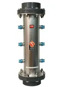 Aqua Ultraviolet VIPER 1,200W UV Sterilizer, Stainless Steel Housing, 3" Outlets, With Flow Switch, 220V