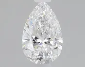 0.8 Carat Certified Pear Loose Stone Lab Grown Diamond No. 2024743