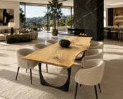 White oak Live edge table — Indy Urban Hardwood Company
