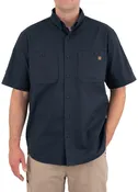 Iron & Haft Tradesman Short Sleeve Stretch Canvas Work Shirt
