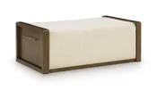 Marxmore – Upholstered Ottoman With Storage – Brown