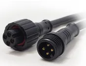4 Pin Waterproof Connector Pigtail Kit for RGB