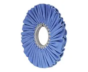 10" Blue Mill Treated Airway Buffing Wheel 16ply