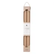 12" Taper Candles Set of 2 | Tan