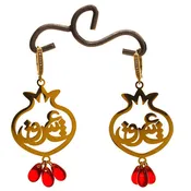 1 Persian Pomegranate Anar Yalda Eshgh Love Earrings Necklace Set