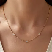 Adi Station Bar Chain Necklace