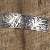 1″ Large Engraved Barrette