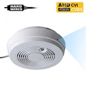 AHD-402 : 1080P 2.0MP HD Spy Hidden AHD/CVI/CVBS (composite video) Side-View Fake Smoke Detector Camera with 940nM Pinhole Lens