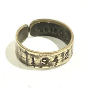 WWII Shell Casing Ring - 1942 - size 8 — MakeShift