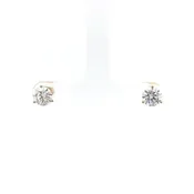 2.00 TCW Lab-Grown Diamond Martini Stud Earrings