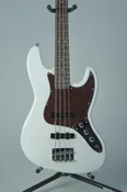 Austin AJB300 Bass Guitar - White — David's Guitar Loft
