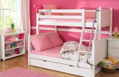 Girls Bunk Twin Over Full