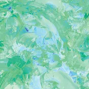 108" Paint Splash - Seafoam