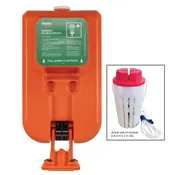 10 Gallon Hughes Self-Contained Gravity-Fed Eyewash Station with Water Treatment Module, Pallet of 20 - 10GFEWPAQ