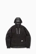 And Wander Alpha AIR Hoodie - Black
