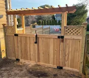 Wood Fence 1