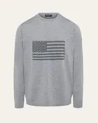 American Flag Wool Sweater