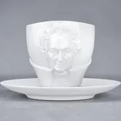 Made in Germany Goethe Coffee Cup with Saucer