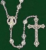 Clear Amethyst Rosary