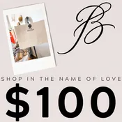 $100 Gift Certificate — I Beni Boutique