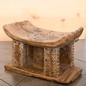 Antique Ashanti Stool from Ghana — Made Solid