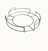 2XL convEGGtor Basket BGE-119735