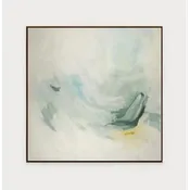 Aeriform I - Blue Green & Yellow - Abstract Print