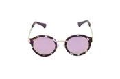Stylish Flexible Round Metal Frame Bella Sunglasses