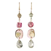 5 Octobre 54J N°2Or 14k Earrings
