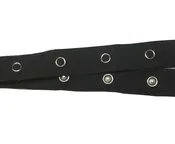 12/ Ligne Cotton Snaptape  shown in Black