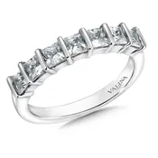 14K White Gold 1.05ct Diamond Anniversary Band