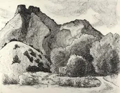 Albert Schmidt (1885-1957) - Adobe and Stream