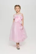 3D Decors Tulle Dress